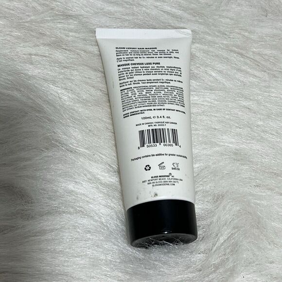 GLOSS MODERNE CLEAN LUXURY HAIR MASQUE (SOLEIL) 3.4 FL OZ - New & Sealed - Picture 8 of 10